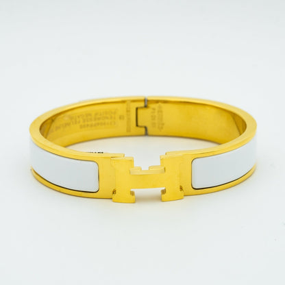 [Limara]H WHITE BRACELET