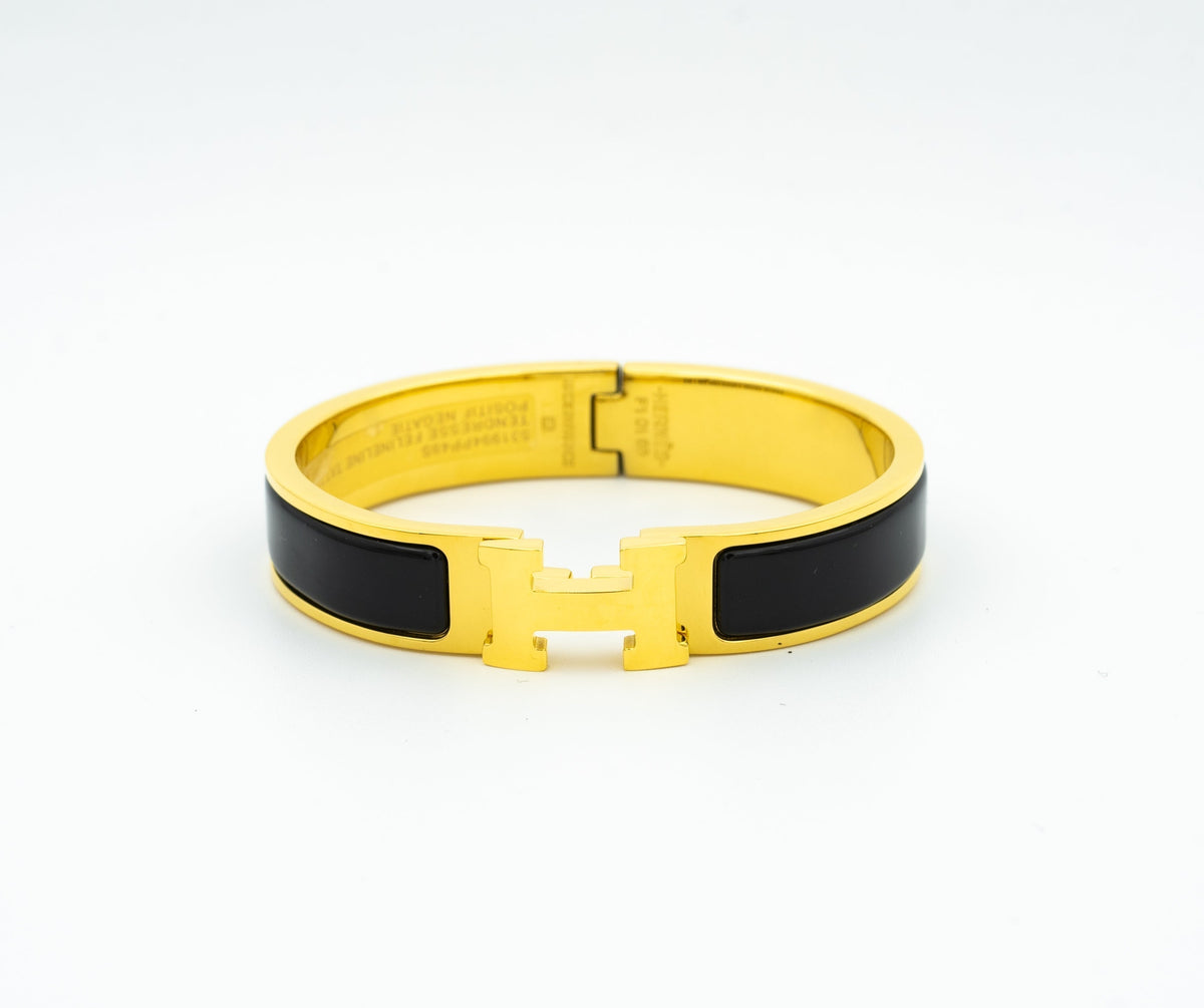[Limara]H BLACK BRACELET