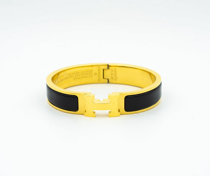[Limara]H BLACK BRACELET