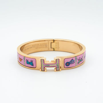 [Limara]H PINK GOLD BRACELET PINK CERAMIC