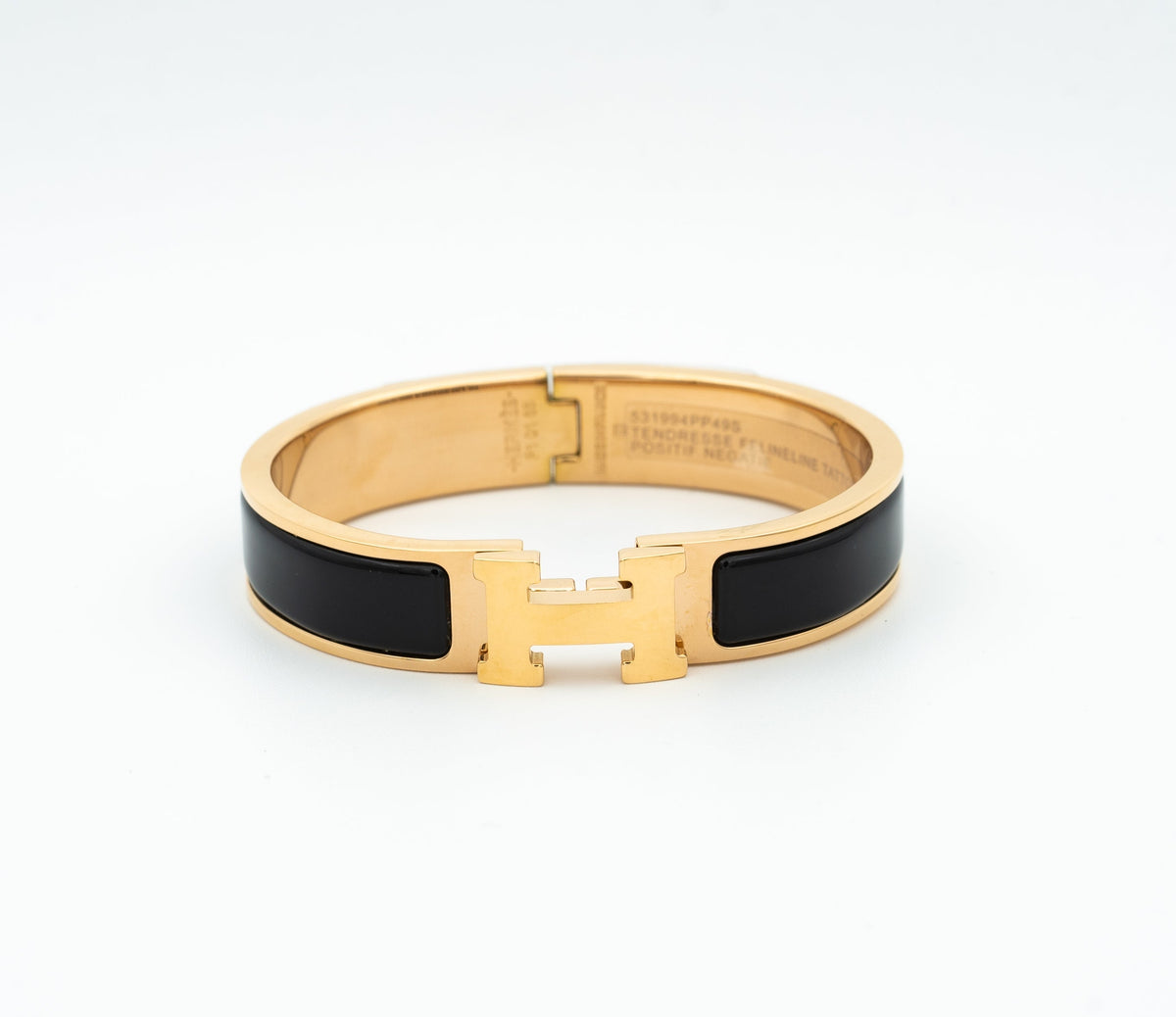 [Limara]H BLACK BRACELET