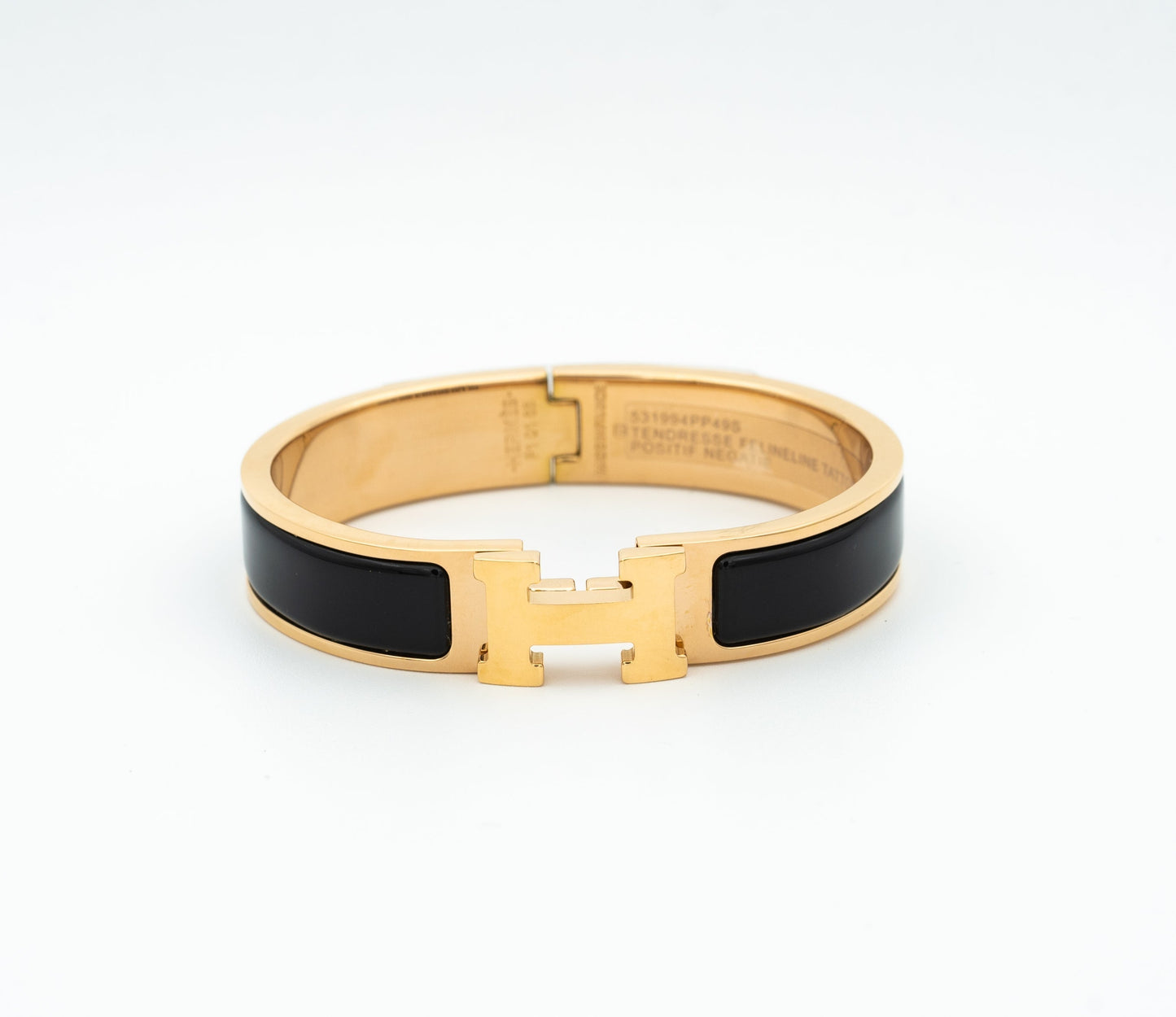 [Limara]H BLACK BRACELET