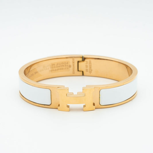 [Limara]H WHITE BRACELET