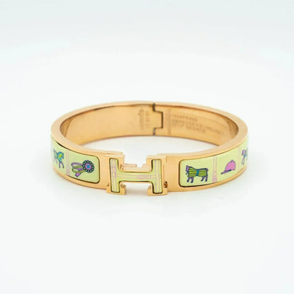 [Limara]H ROSE GOLD BRACELET CREAM CERAMIC