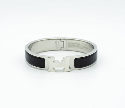 [Limara]H BLACK BRACELET