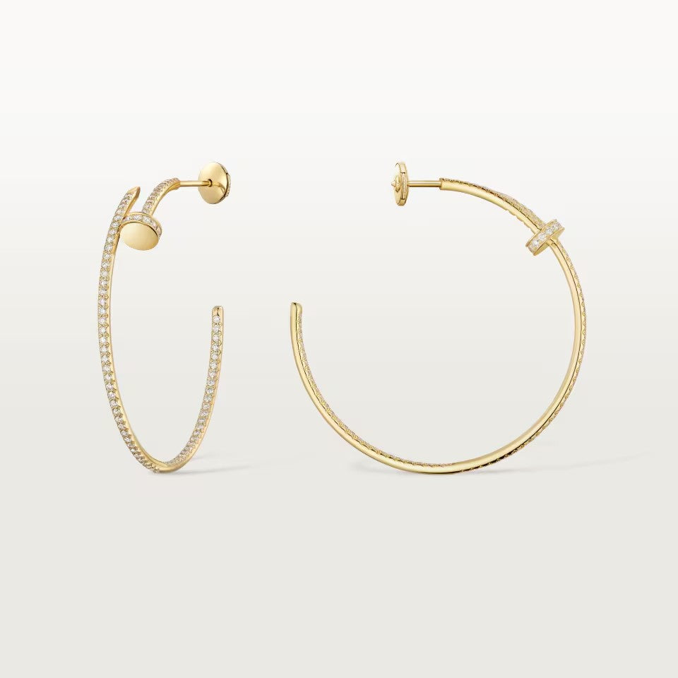 [Limara] JUSTE FULL DIAMOND LARGE EARRINGS