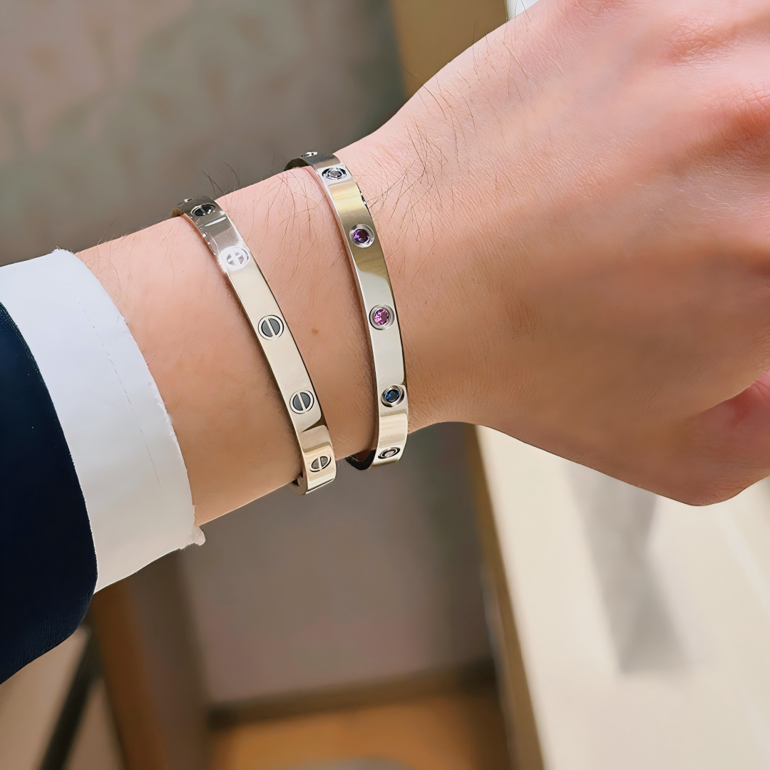 [Limara] 2026 RAINBOW LOVE BRACELET 6.1MM  10 DIAMONDS