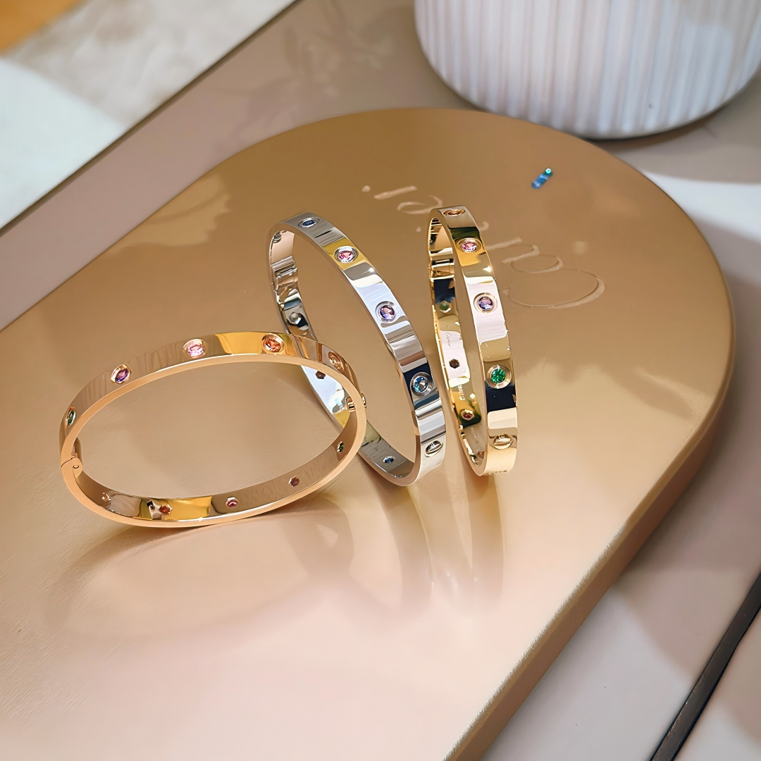 [Limara] 2026 RAINBOW LOVE BRACELET 6.1MM  10 DIAMONDS