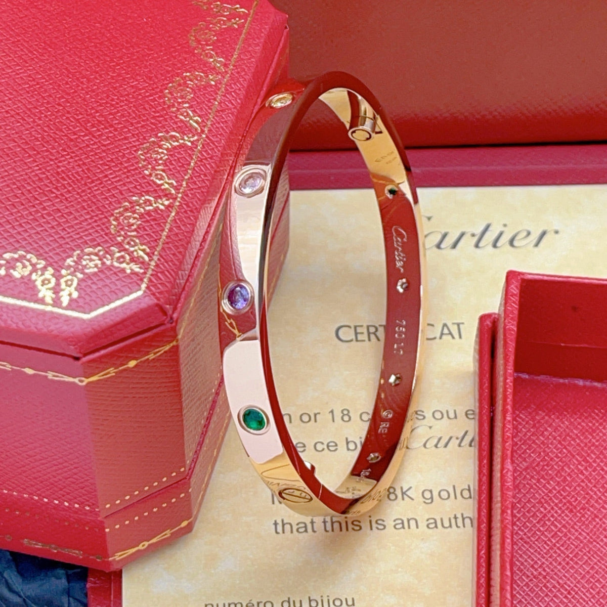 [Limara] 2026 RAINBOW LOVE BRACELET 6.1MM  10 DIAMONDS