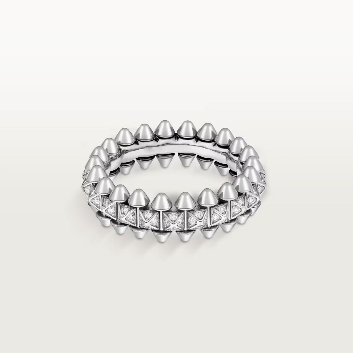 [Limara] CLASH 6.4MM SMALL FULL DIAMOND RING