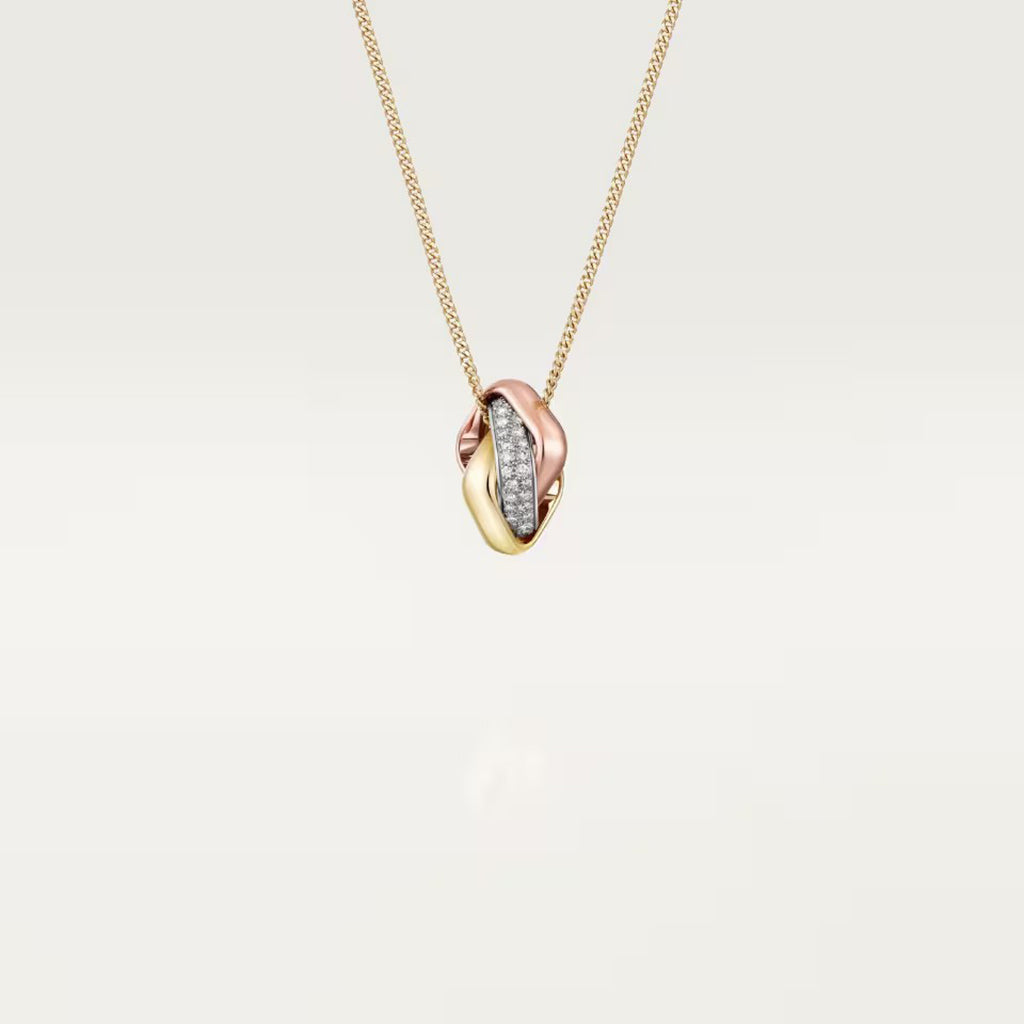 [Limara] TRINITY CUSHION NECKLACE COLLECTION