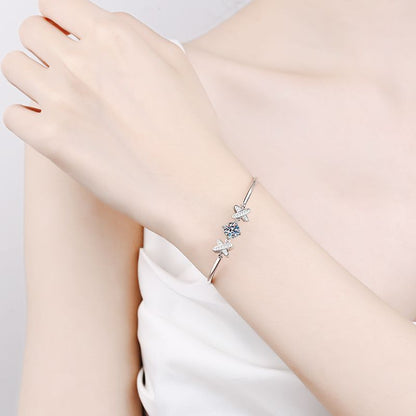 [Limara]ELEGANT BOW-KNOT MOISSANITE BRACELET