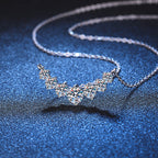 [Limara]MINIMALIST CURVED SMILE MOISSANITE NECKLACE