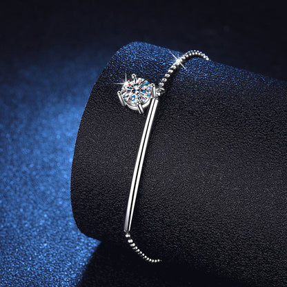 [Limara]ELEGANT HALF-MOON CURVE MOISSANITE BRACELET