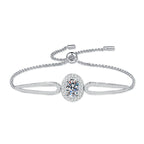 [Limara]"PIGEON'S EGG" TEARDROP MOISSANITE BRACELET
