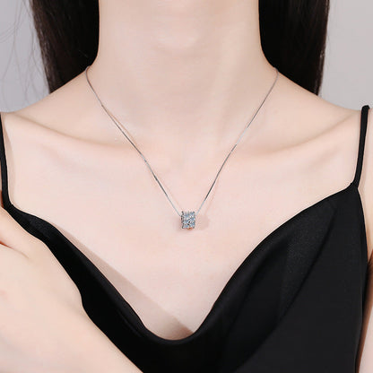 [Limara]ELEGANT SLIM-WAIST MOISSANITE NECKLACE