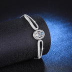 [Limara]"PIGEON'S EGG" TEARDROP MOISSANITE BRACELET