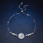 [Limara]RADIANT SUNFLOWER MOISSANITE BRACELET