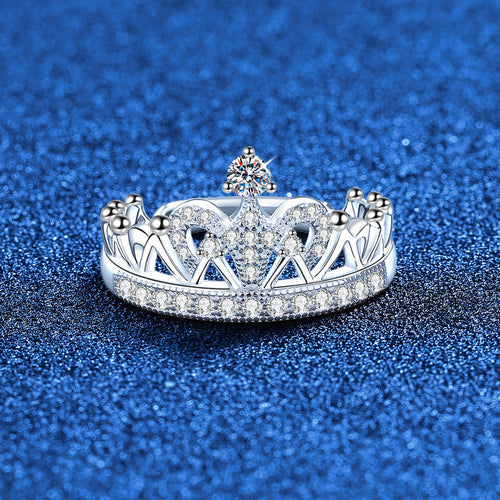 [Limara]DREAMY CROWN MOISSANITE RING - 1.2CT ELEGANT PRINCESS STYLE