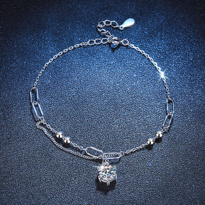 [Limara]CLASSIC SOLITAIRE MOISSANITE BRACELET