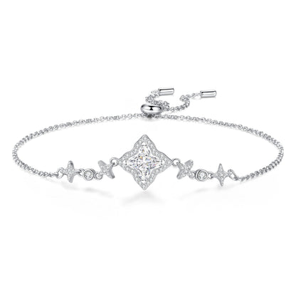 [Limara]MARQUISE-CLOVER MOISSANITE BRACELET