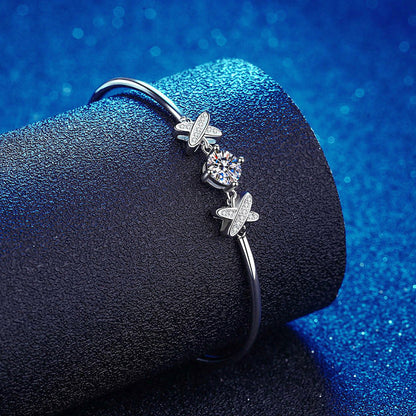 [Limara]ELEGANT BOW-KNOT MOISSANITE BRACELET