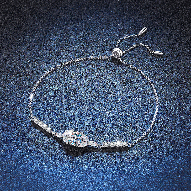 [Limara]BLOOMING STAR-FLOWER MOISSANITE BRACELET