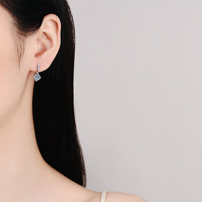 [Limara]DYNAMIC TASSEL MOISSANITE DROP EARRINGS