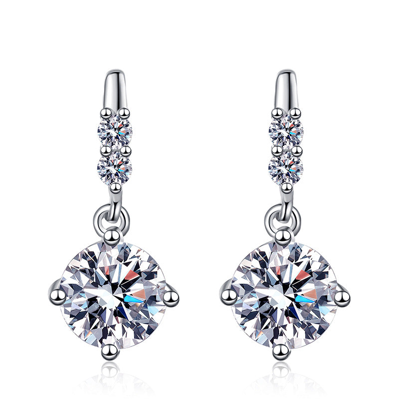 [Limara]DYNAMIC TASSEL MOISSANITE DROP EARRINGS