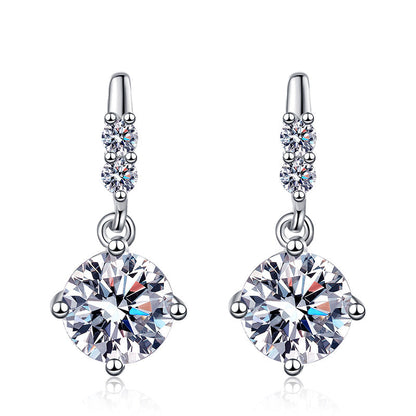 [Limara]DYNAMIC TASSEL MOISSANITE DROP EARRINGS