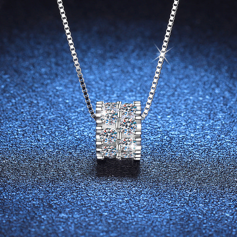 [Limara]ELEGANT SLIM-WAIST MOISSANITE NECKLACE