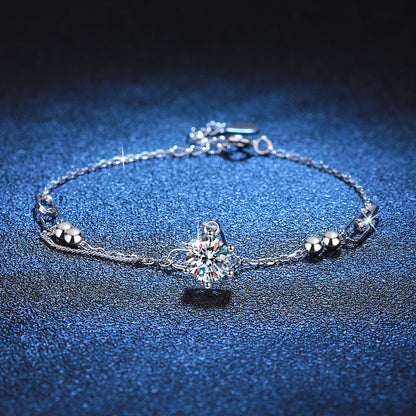 [Limara]CLASSIC SOLITAIRE MOISSANITE BRACELET