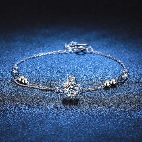 [Limara]CLASSIC SOLITAIRE MOISSANITE BRACELET