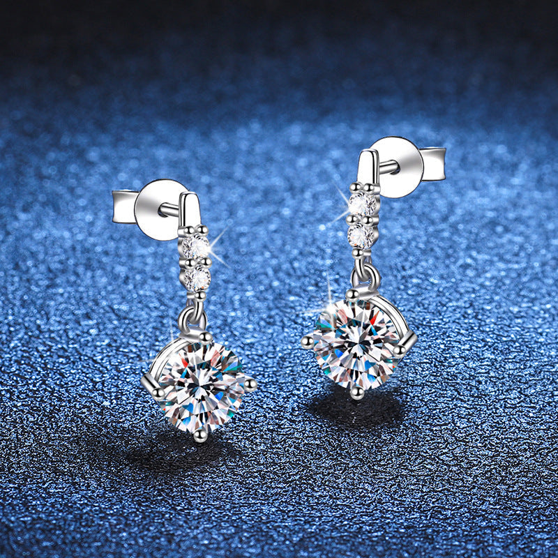 [Limara]DYNAMIC TASSEL MOISSANITE DROP EARRINGS