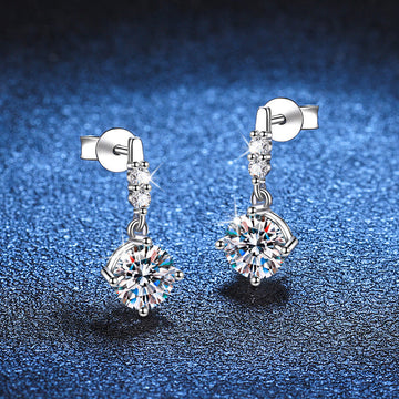 [Limara]DYNAMIC TASSEL MOISSANITE DROP EARRINGS
