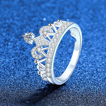 [Limara]DREAMY CROWN MOISSANITE RING - 1.2CT ELEGANT PRINCESS STYLE