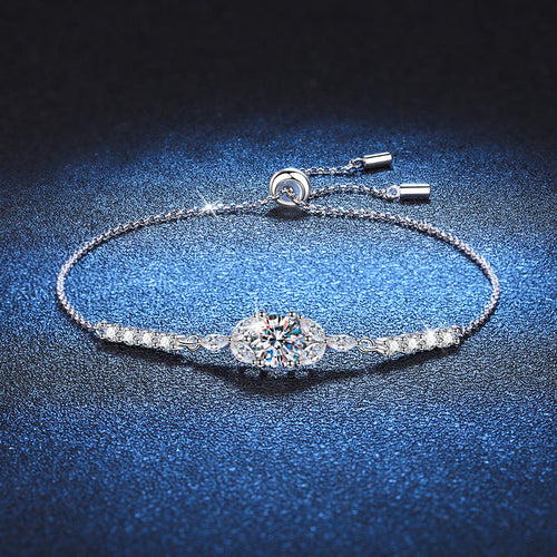 [Limara]BLOOMING STAR-FLOWER MOISSANITE BRACELET