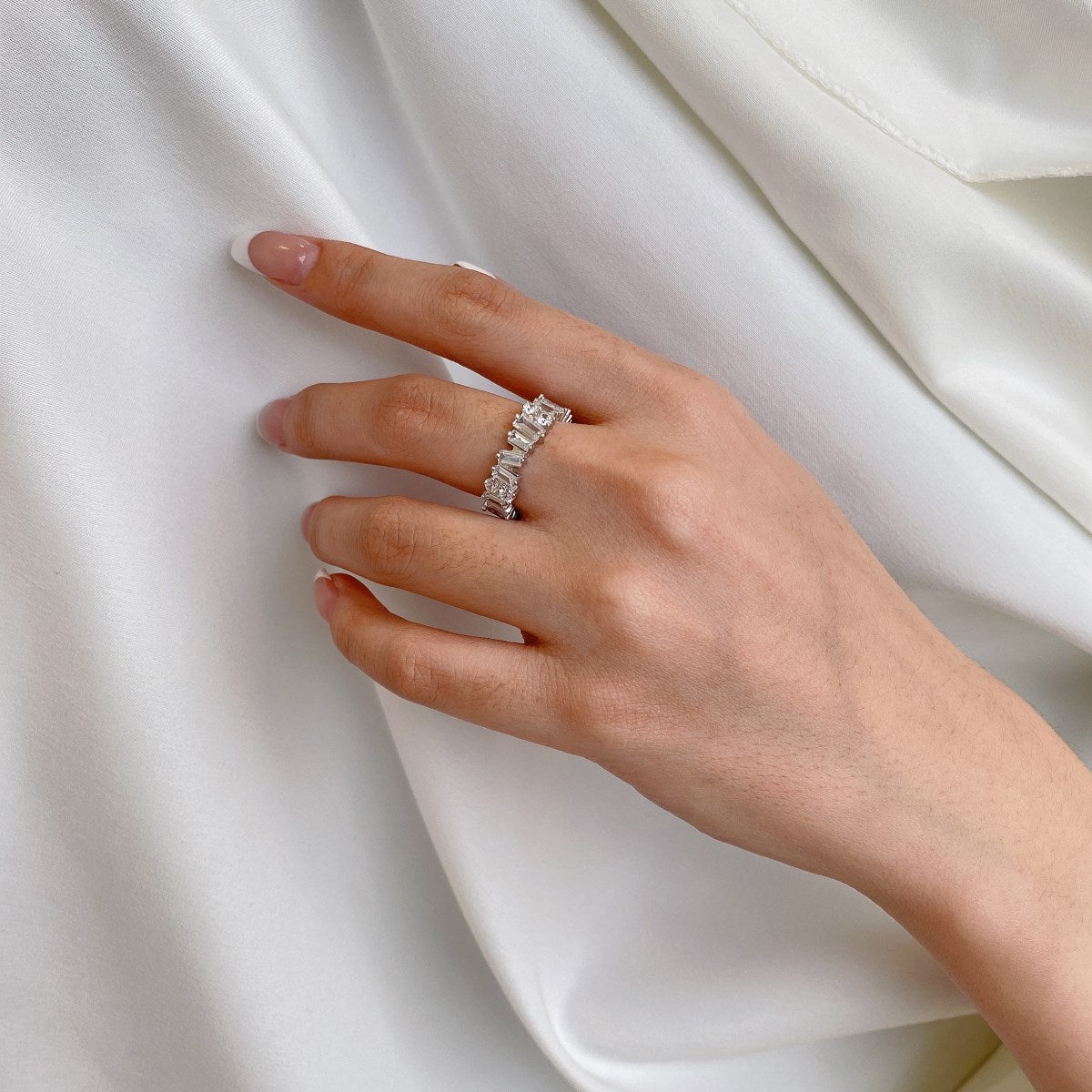 [Limara]Delicate Multi Shape Tennis Ring