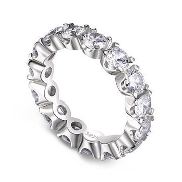 [Limara]Eternity Round Cut Tennis Ring