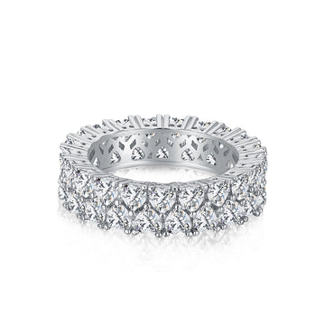 [Limara]Sparkling Full Heart Ring