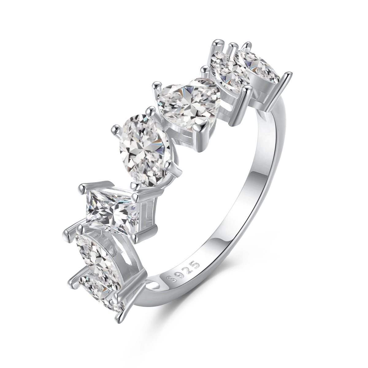 [Limara]Delicate Multi Cut Ring