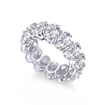 [Limara]Dainty Elongated Cushion Cut Tennis Ring