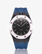 Silicone Strap & Case Royal Pop Ocho Negro(Customize  Colors)