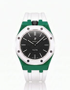 Silicone Strap & Case Royal Pop Ocho Negro(Customize  Colors)