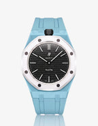 Silicone Strap & Case Royal Pop Ocho Negro(Customize  Colors)