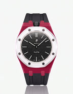 Silicone Strap & Case Royal Pop Ocho Negro(Customize  Colors)