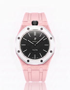 Silicone Strap & Case Royal Pop Ocho Negro(Customize  Colors)
