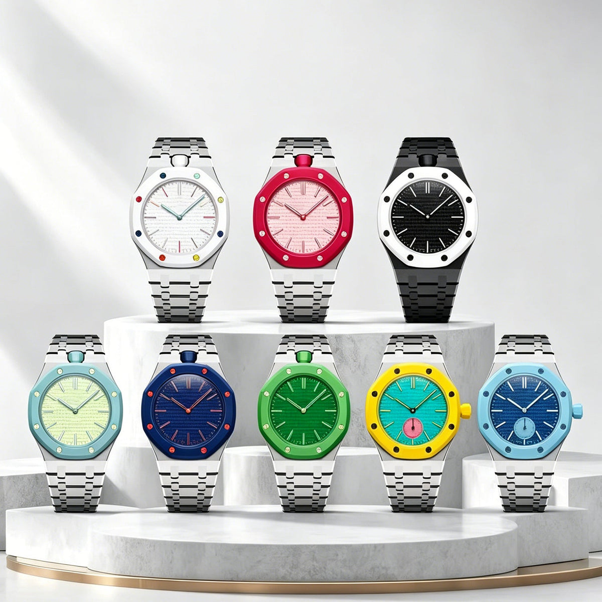[Limara]ROYAL OAK POP EXCLUSIVE STEE CASE & STRAP