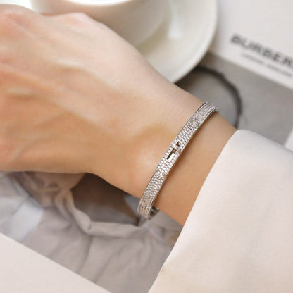 [Limara]KELLY BRACELET DIAMOND PAVED