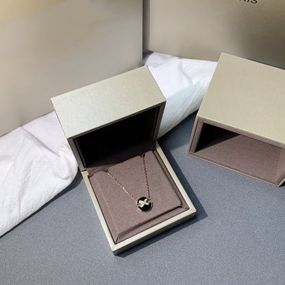 [Limara]JEUX DE ROSE GOLD DIAMOND NECKLACE
